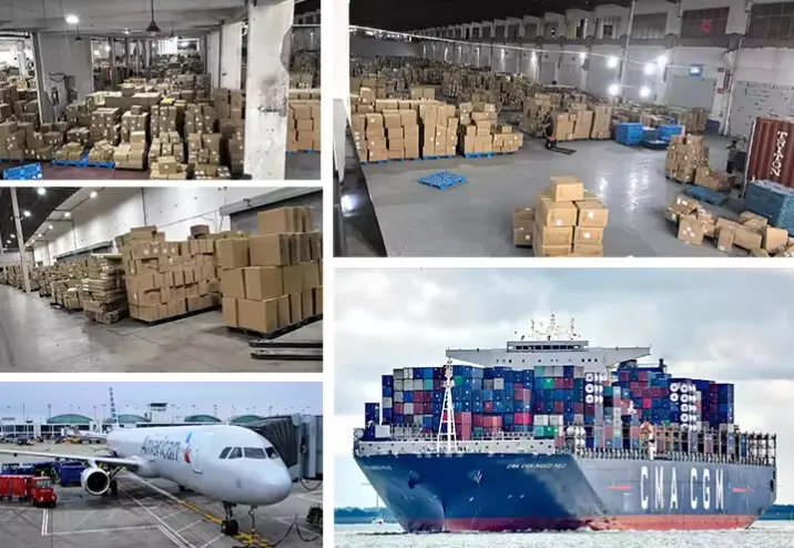 Opções de logística e remessa após adquirir roupas da China